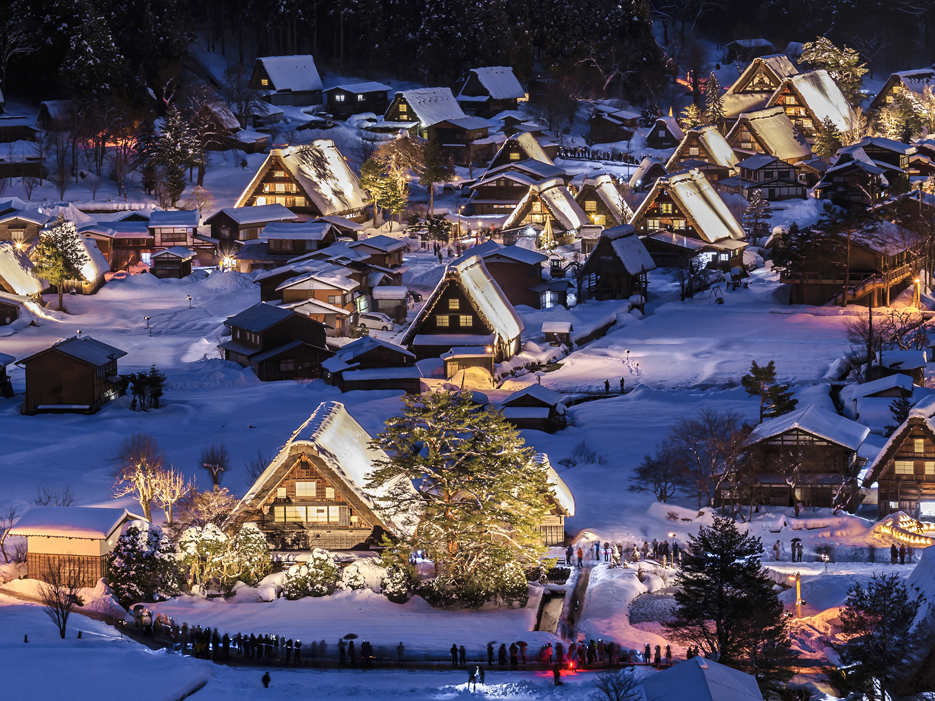 〈夢想旅人：吉光旅遊「日本北陸」講座重點整理〉白川鄉點燈．銀雪漫舞